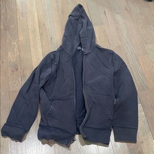 Navy Zip-Up Hoodie